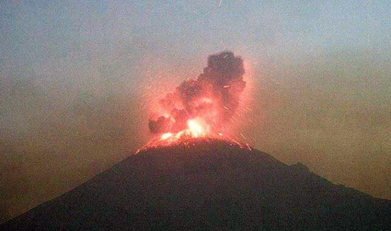 Sube la Alerta Volcánica a Amarillo Fase 3 en el Popocatépetl