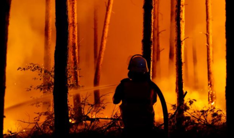 Mueren 30 bomberos en China, apagaban un incendio forestal