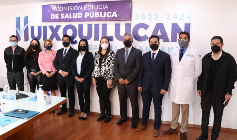 Instala Huixquilucan comisión de Salud Pública