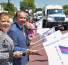 Realiza Pedro Rodríguez segunda entrega de parque vehicular en Atizapán