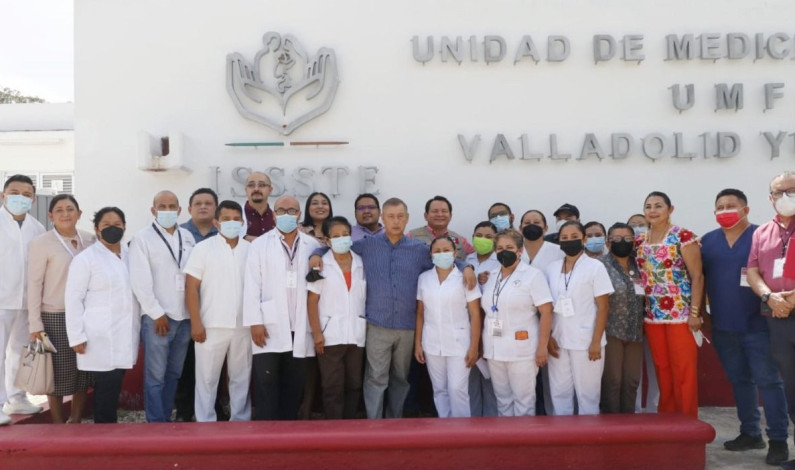 Supervisa Pedro Zenteno clínicas del Issste en Yucatán
