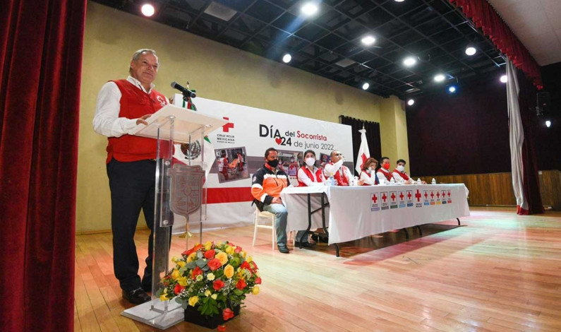 Reconoce Cruz Roja Mexicana el amor y entrega de sus socorristas