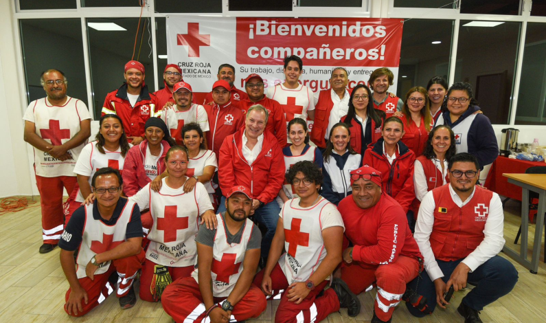 Regresan al Edomex voluntarios de Cruz Roja que apoyaron a damnificados en el estado de Guerrero