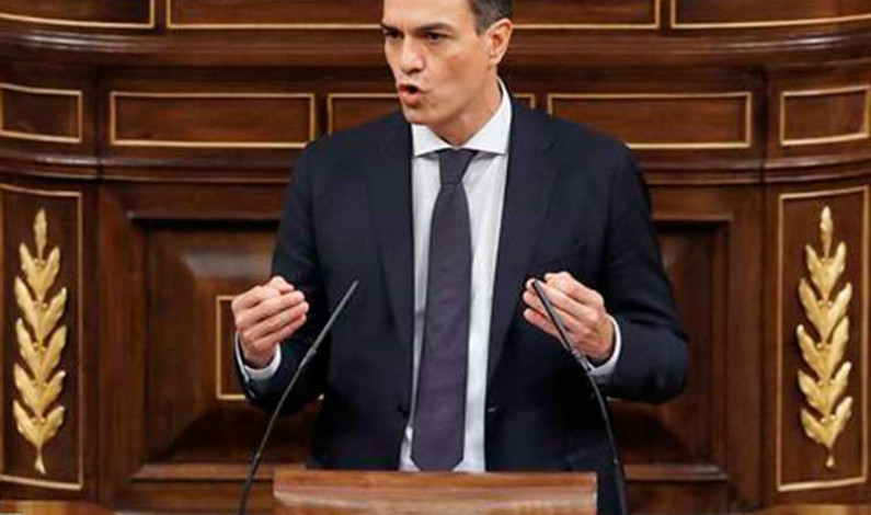 Pedro Sánchez encabeza el gobierno español