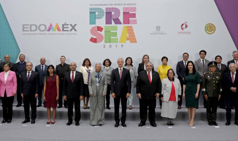 Entregan Presea Estado de México 2019