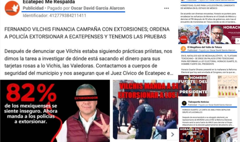 Desata Grupo Texcoco guerra sucia contra Fernando Vilchis