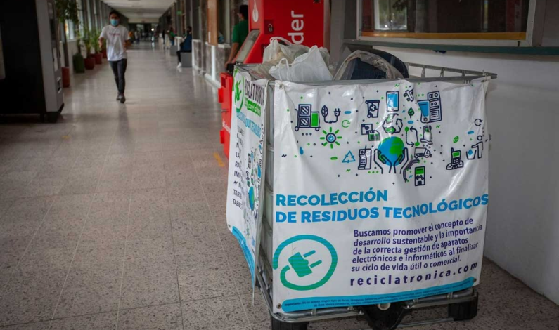 Continúa UAEMéx campaña de acopio de residuos electrónicos