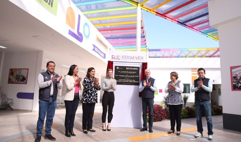 A. Del Mazo: tiene el Edoméx nuevo centro de rehabilitación