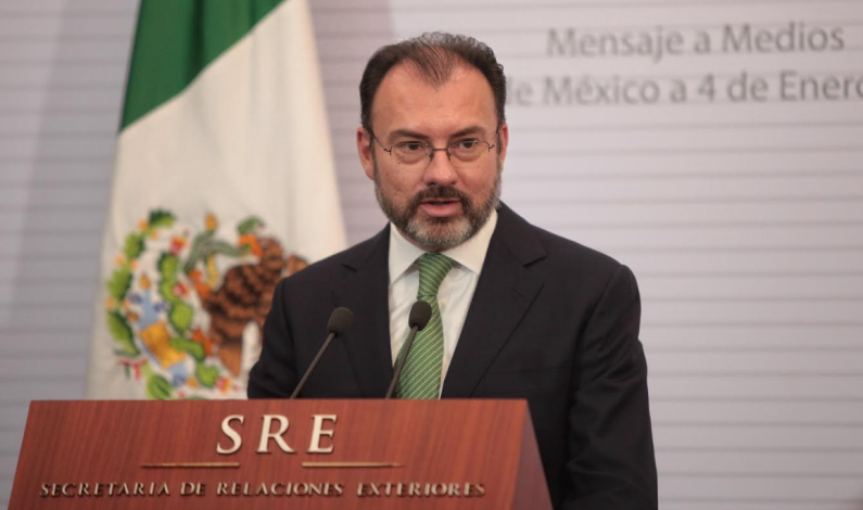 «MOMENTO DE DEFINICION DE RELACIONES» ENTRE MÉXICO Y EEUU: VIDEGARAY