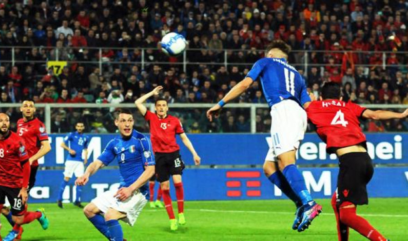 ITALIA DERROTA 2-0 A ALBANIA
