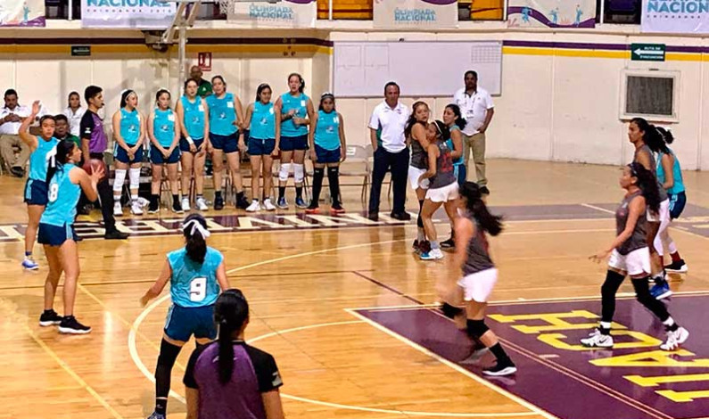 Eliminan selección mexiquense de basquetbol femenil en Olimpiada Nacional