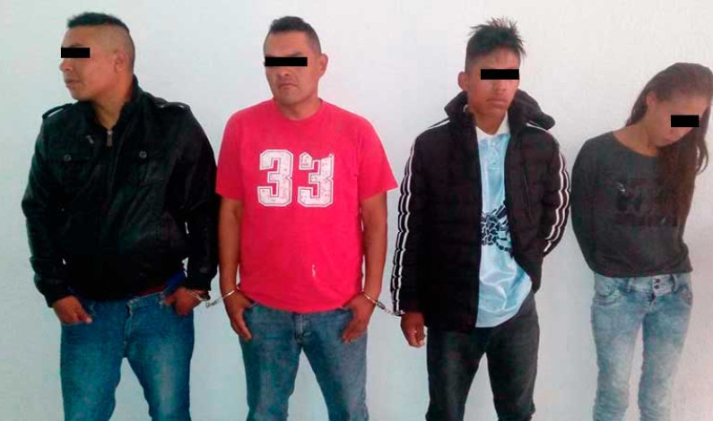 Captura Policía de Zinacantepec peligrosa banda de asaltantes