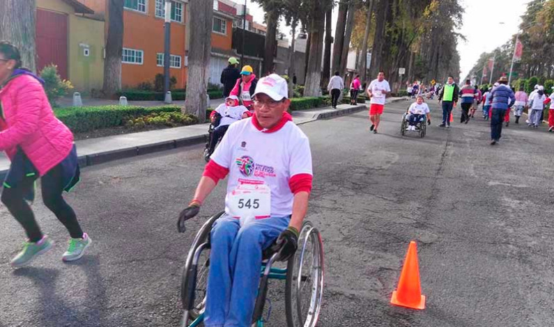 Corren en Ecatepec el segundo gran Desafío de Inclusión Social