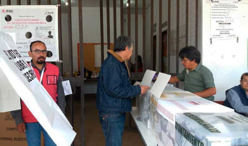 Operan delegados a favor de MORENA en San Lorenzo Coacalco, Metepec