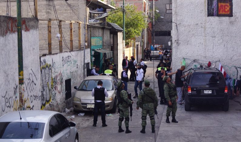 Aseguran 60 presuntos delincuentes en operativo en Tlalnepantla