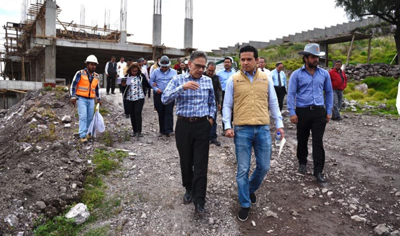 Avanza construcción del nuevo plantel de la UAEM en Tlalnepantla