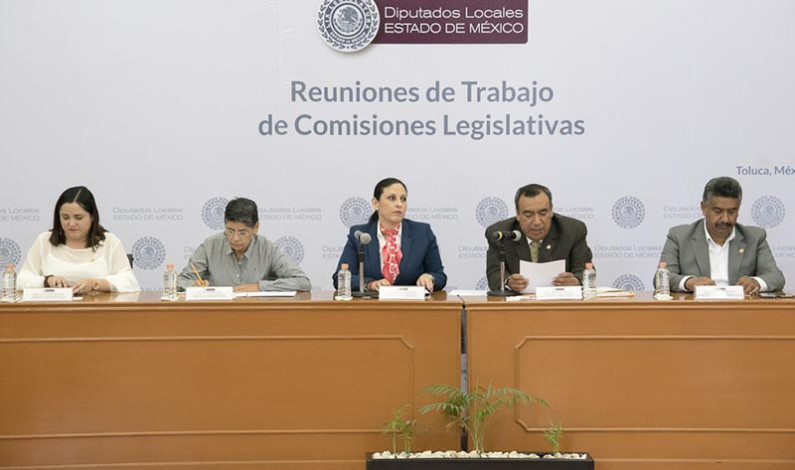 Aprueba Legislatura mexiquense, en comisiones, reformas en materia regulatoria