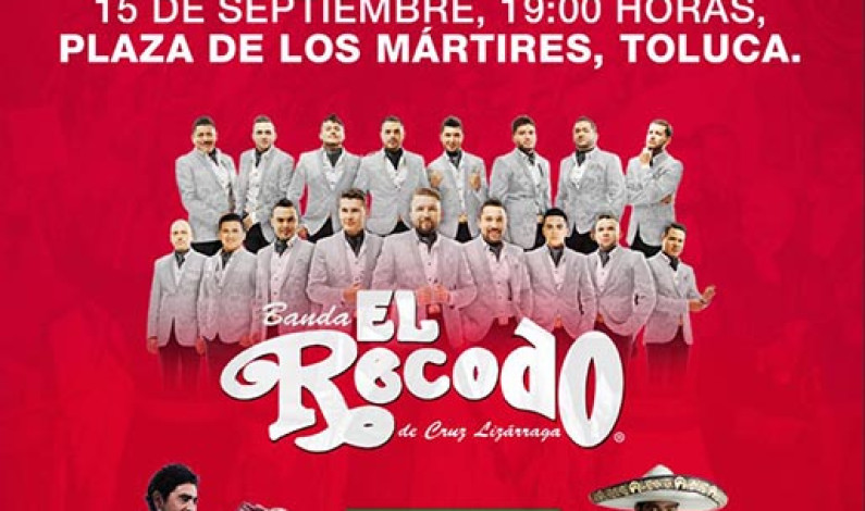 Celso Piña y banda El Recodo darán El Grito de Independencia en Toluca