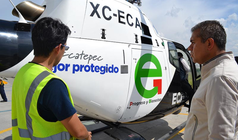 Revela alcalde electo de Ecatepec posible fraude con helicóptero El Colibrí