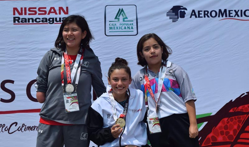 Atletas mexiquenses logran tercer lugar en Paralimpiada Nacional