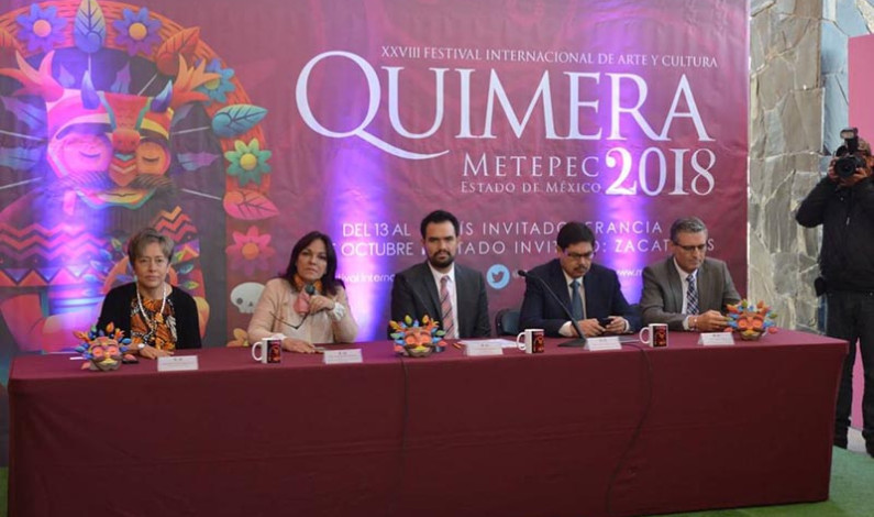 Convoca Metepec a la 28 edición del Festival Cultural Quimera