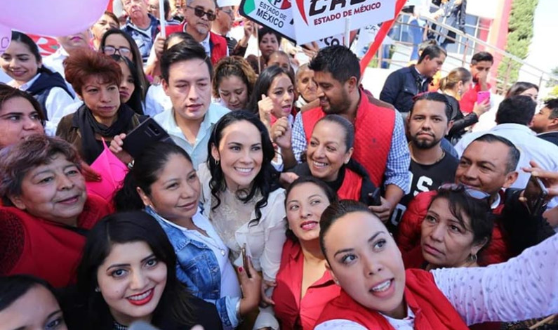 Alejandra del Moral  candidata única para dirigir al PRI mexiquense
