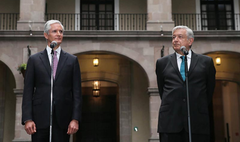 “No hay pleito” con Del Mazo, aclara López Obrador