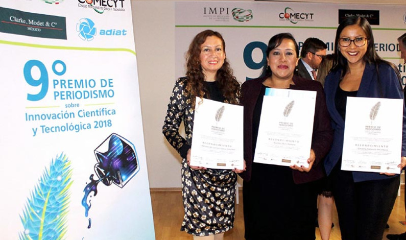 Premian ganadoras del concurso de periodismo sobre Innovación Científica y Tecnológica