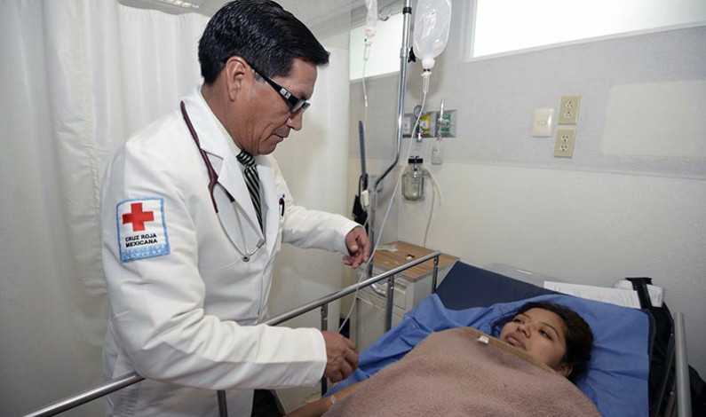 Brinda Cruz Roja más de 261 mil servicios médicos en Edomex
