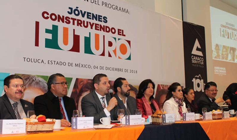 Arranca en el Valle de Toluca el programa Jóvenes Construyendo el Futuro