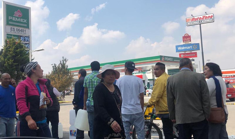 Escasez de combustible se equipara a no tener agua, advierte CODHEM
