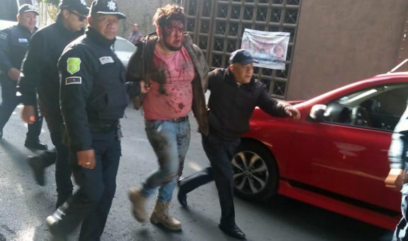 Muere policía y ladrón durante balacera en Naucalpan