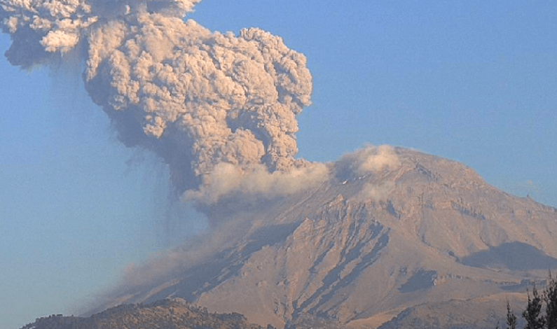 Listos 500 albergues en caso de erupción del Popocatépetl