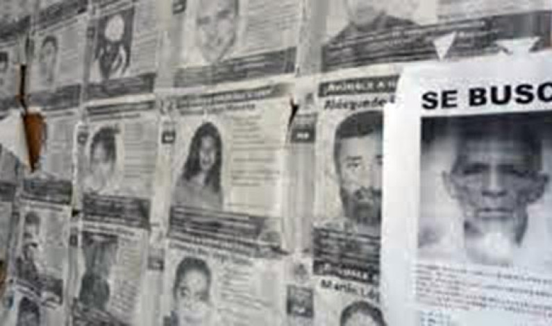 Suman más de 5 mil mexiquenses desaparecidos