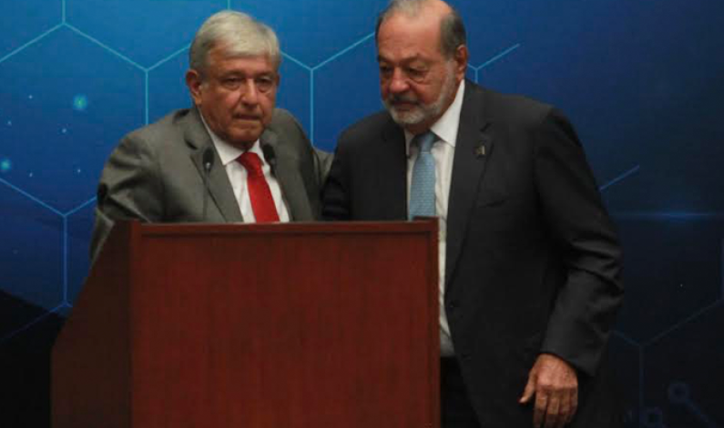 Asegura AMLO retiro de Carlos Slim en “los negocios”