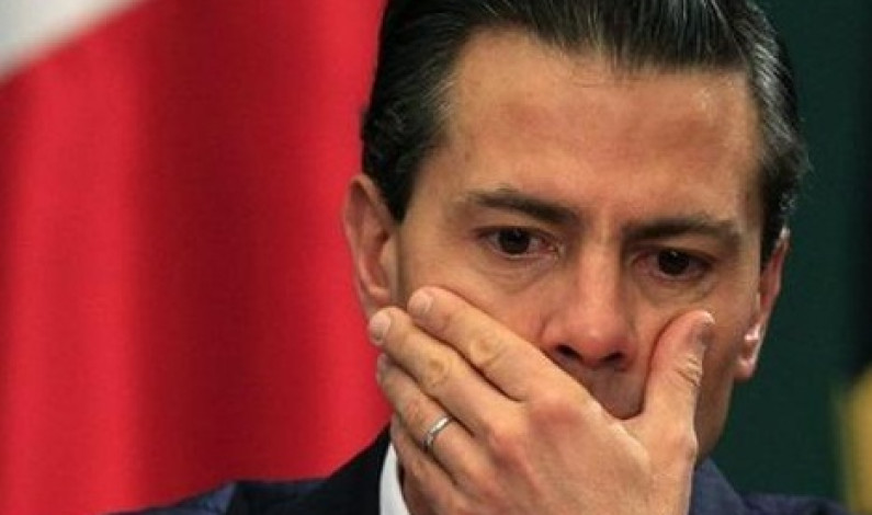 Priistas piden “la cabeza” de Enrique Peña Nieto