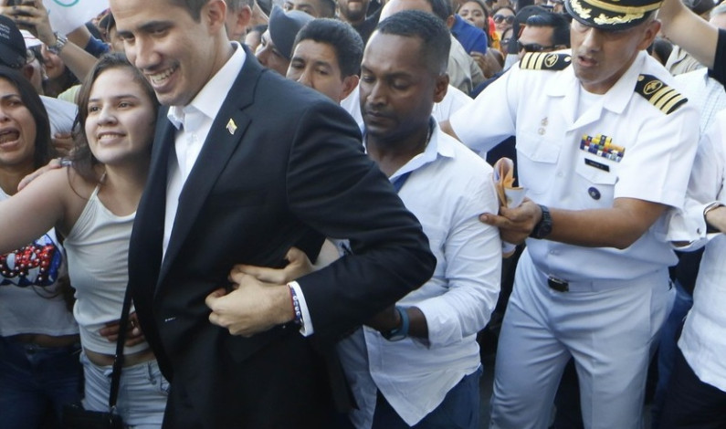 Regresó Juan Guaidó a Venezuela