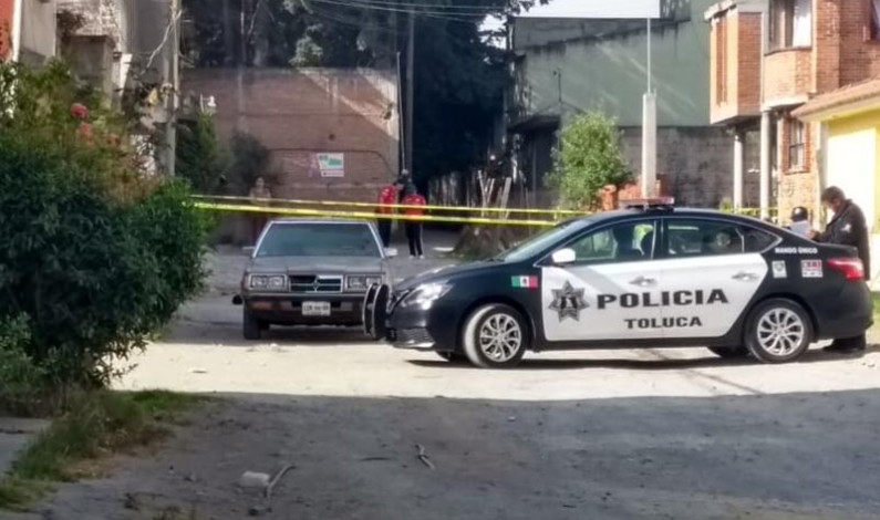 Asesinan a tiros a un hombre en colonia Ocho Cedros de Toluca