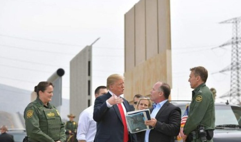 Visita Donald Trump frontera y reitera su cierre con México