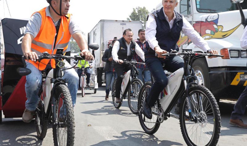 Regulariza Del Mazo transporte público en bicicletas y motos