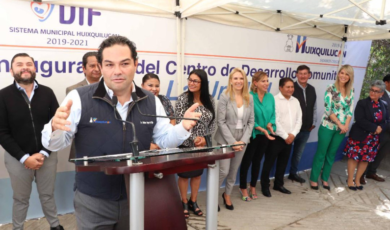 Inaugura Vargas del Villar Centro de Desarrollo Comunitario