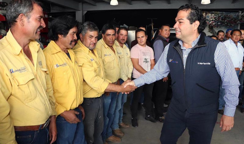 Reconoce alcalde de Huixquilucan oportuna actuación contra incendios