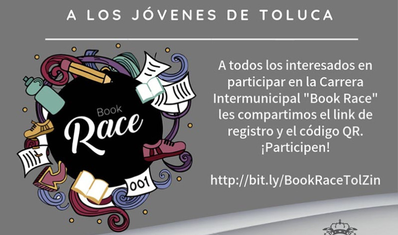 Invitan Toluca y Zinacantepec a correr a favor de los libros