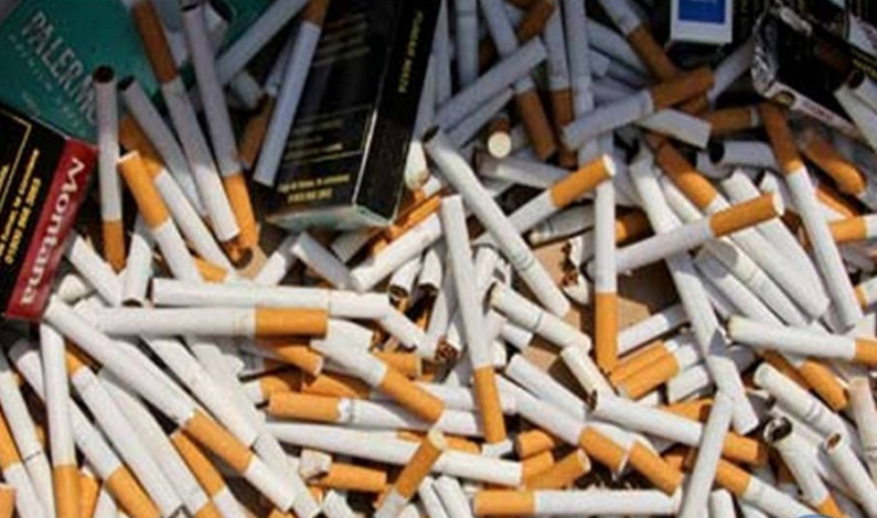 Asegura FGR 350 mil cajetillas de cigarros de procedencia extranjera