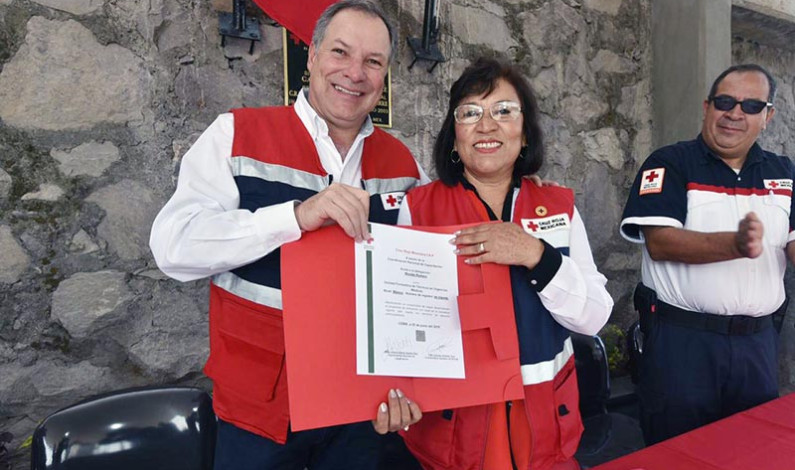 Formará Cruz Roja Técnicos en Urgencias Médicas en Nicolás Romero