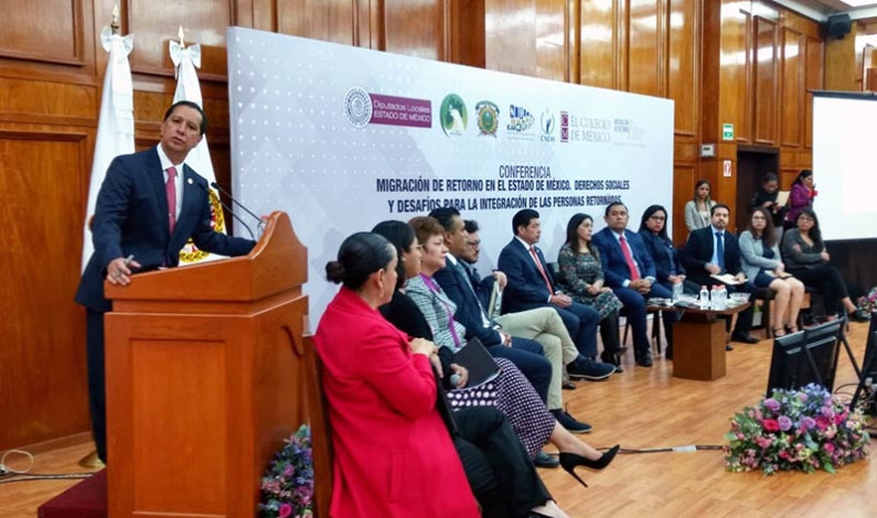 Propone Jorge Olvera marco legal para migrantes mexiquenses que retornan