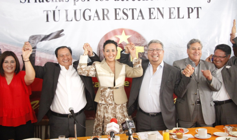Recibe el Partido del Trabajo a Ana Yurixi Leyva Piñón