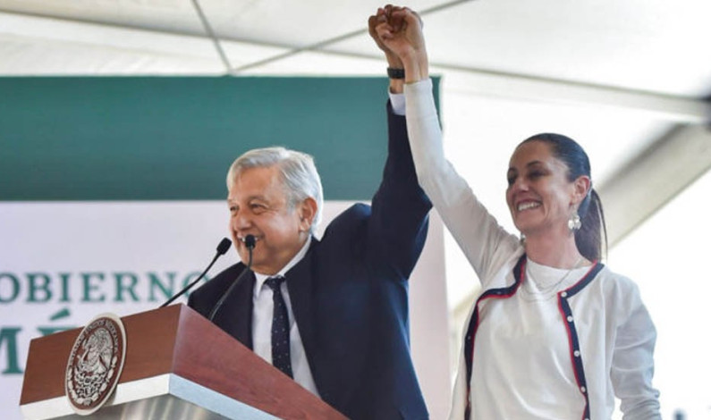 Respalda López Obrador a Sheinbaum por críticas de inseguridad en la CDMX