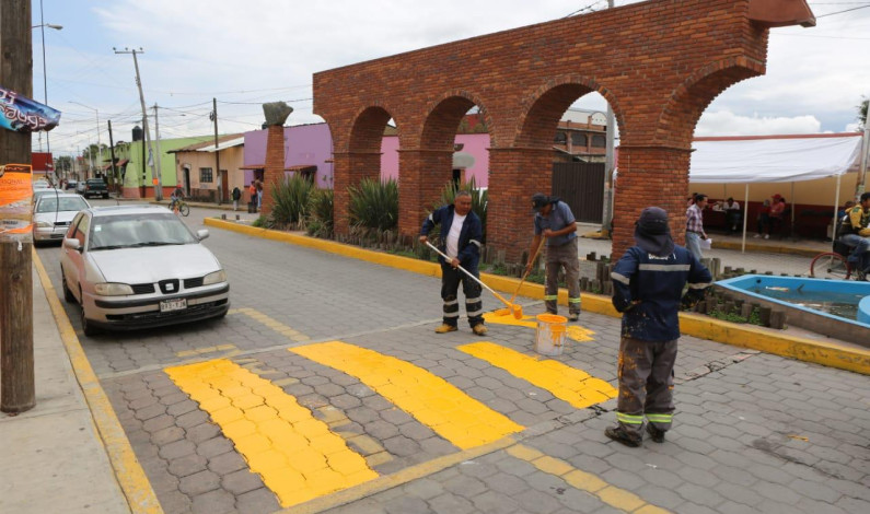Rehabilita Metepec el pueblo de San Miguel Totocuitlapilco
