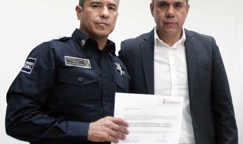 Dirige la policía de Ecatepec violador de Derechos Humanos